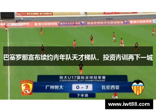 巴塞罗那宣布续约青年队天才梯队，投资青训再下一城